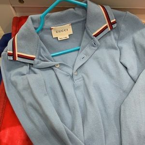Gucci long sleeve polo